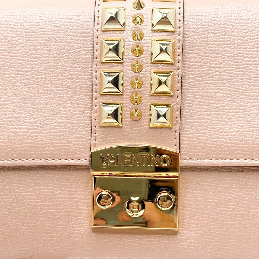 Valentino Cocotte Palmellato Rose Studded Clutch - Picture 3 of 11
